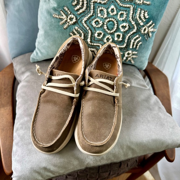 Ariat Women’s Brown Bomber Lace-up Casual Hilo-Size 8 medium - Picture 5 of 8